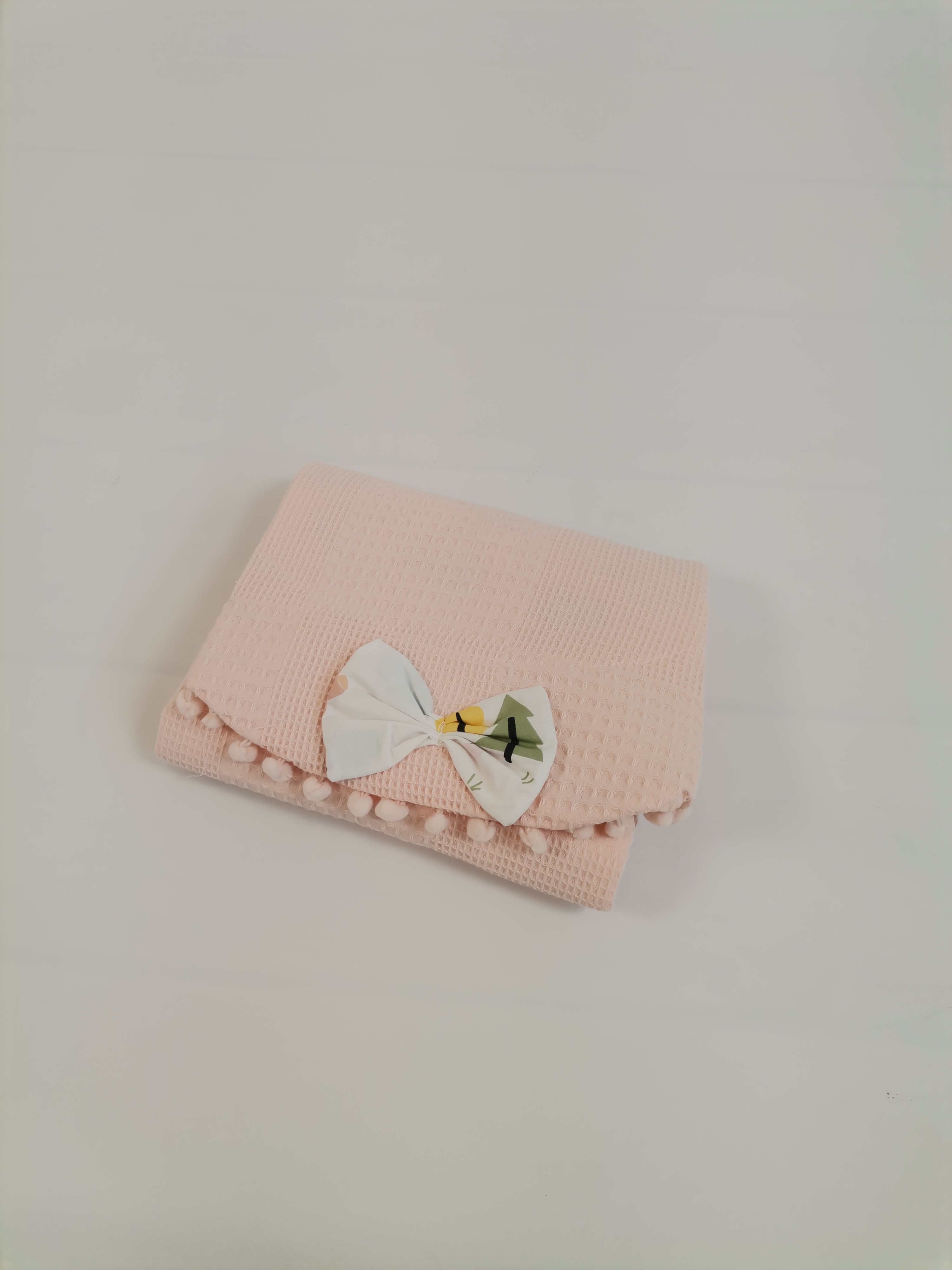 Alt açma matı somon waffle pike - karacalı poplin