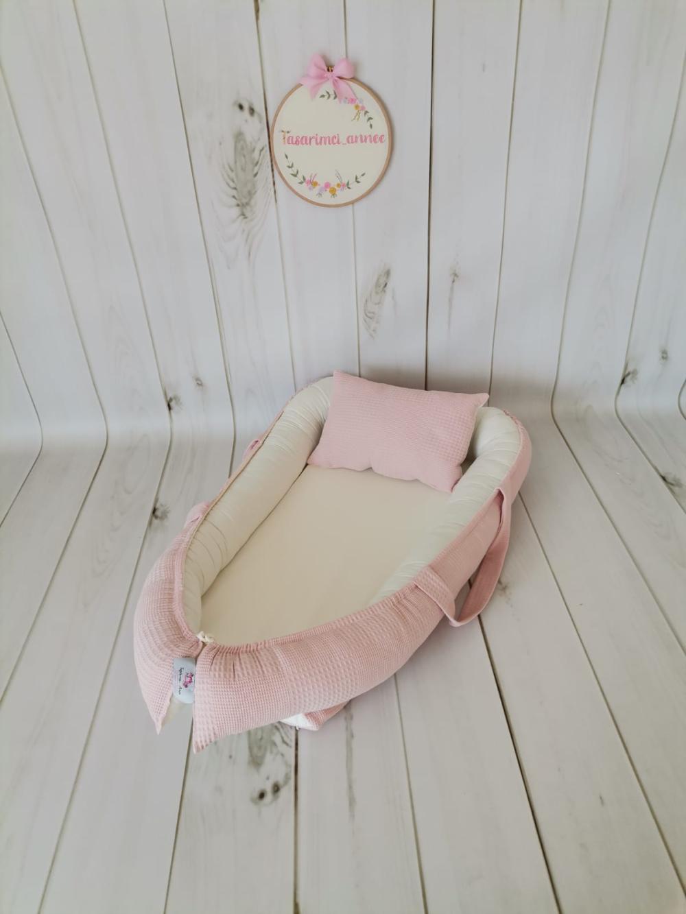 BABYNEST PUDRA KLASİK PİKE - KREM POPLİN 