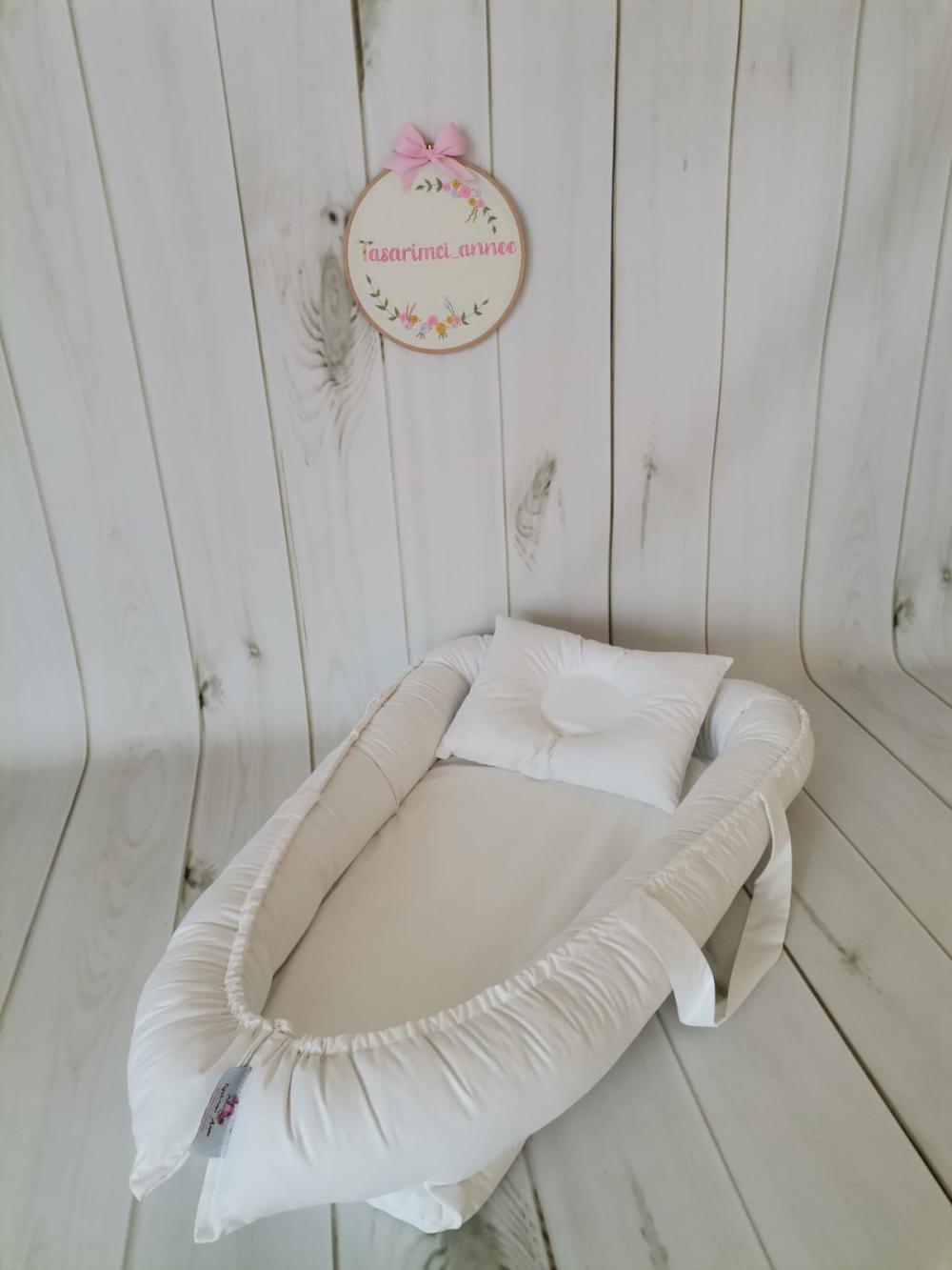 BABYNEST BEYAZ POPLİN 