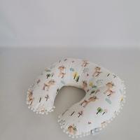 Babynest 8'li set krem örgü pike - karacalı poplin