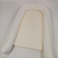Çok amaçlı babynest krem örgü pike - krem poplin
