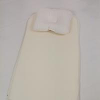 Çok amaçlı babynest krem örgü pike - krem poplin