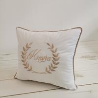 Pike takımı 6 parça baklava desenli pike - bej poplin