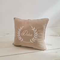 Pike takımı 6 parça baklava desenli pike - bej poplin